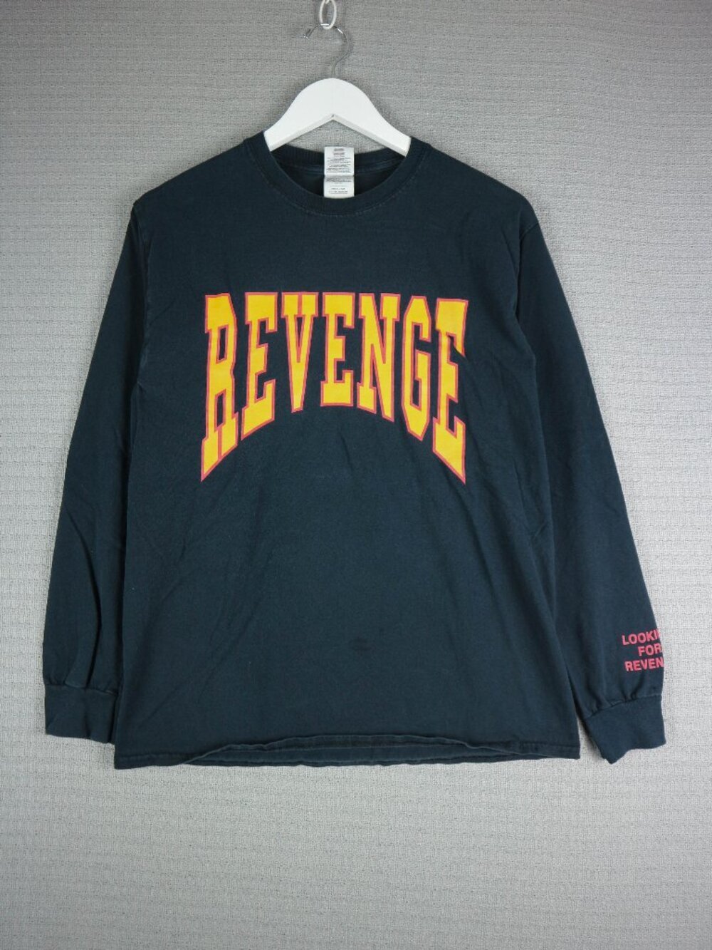 Drake Revenge Shirt Mens M Black Summer Sixteen OVO Graphic Long Sleeve 2016